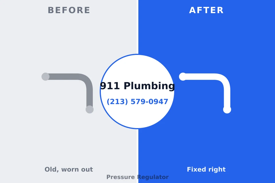 Before and after: plumbing repair Elkhart, TX